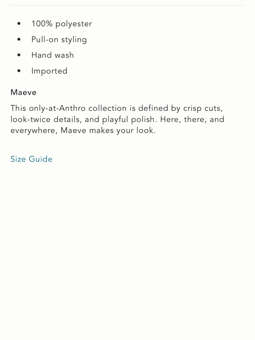 *Anthropologie Maeve Jacquard Sweater Pull On Pants - Picture 5 of 5